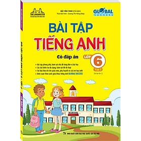 Sách GLOBAL SUCCESS - Bài tập tiếng Anh lớp 6 Tập 2 (Có đáp án) - Tái bản lần 1 - Nha Nha