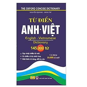 NDB - Từ điển anh việt 145.000 từ - Việt Anh