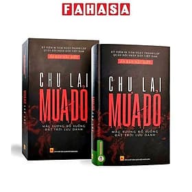 Sách Mưa Đỏ (Chu Lai) Ấn Bản Đặc Biệt Bìa Cứng - Kèm Hộp - Văn