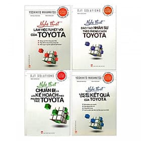 Combo Nghệ Thuật Của Toyota (4 Cuốn) - Thu