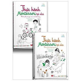 Combo Sách Thực Hành Montessori Tại Nhà (Bộ 2 Tập) - Ève Herrmann