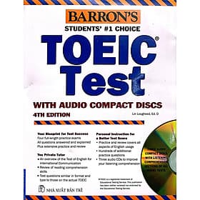 Barron's Toeic Test (Sách + 3CD) (4th Edition) - ED