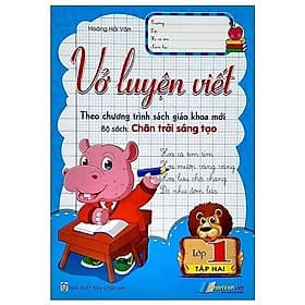 Vở Luyện Viết Lớp 1 - Tập 1/Tập 2 (Bộ Sách Chân Trời Sáng Tạo) - Chà