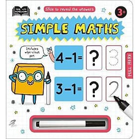 Sách học toán cho bé 3+ Simple Maths - Igloo Books