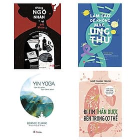 Combo Lắng nghe cơ thể (Làm sao để không mắc ung thư, Những ngộ nhận “vì sức khoẻ”, Đi tìm thần dược bên trong cơ thể, Yin Yoga) - Di Di