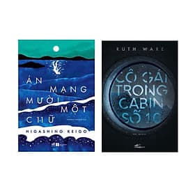 Combo 2 cuốn sách trinh thám : Án Mạng Mười Một Chữ + Cô Gái Trong Cabin Số 10 - An Nam