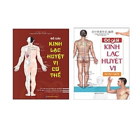 Sách Combo Đồ Giải Kinh Lạc Huyệt Vị Cơ Thể / Đồ giải Kinh Lạc Huyệt Vị Nam giới - Hú