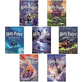 Combo Harry Potter (Trọn Bộ 7 Cuốn ) + Tặng Kèm Quà Lưu Niệm Ngẫu Nhiên - Nhiên Hà