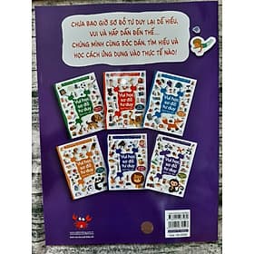 Combo 6 quyển Vui Học Sơ Đồ Tư Duy: Sách Bóc Dán - Kim Quý