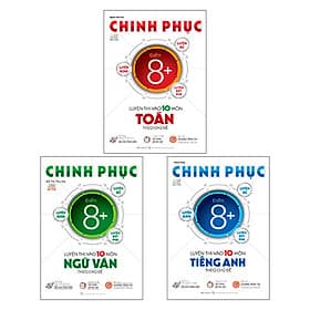 Combo Chinh Phục Luyện Thi Vào 10 Toán Văn Anh Theo Chủ Đề - Theo Theobald