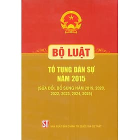 Bộ Luật Tố Tụng Dân Sự Năm 2015 (Sửa Đổi, Bổ Sung Năm 2019, 2020, 2022, 2023, 2024, 2025) - Nhà xuất bản Larousse