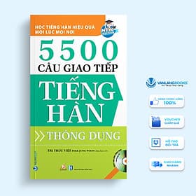 5500 Câu Giao Tiếp Tiếng Hàn Thông Dụng - Trí Đức