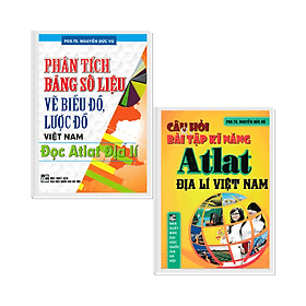 COMBO PHÂN TÍCH BẢNG SỐ LIỆU VẼ BIỂU ĐỒ, LƯỢC ĐỒ VIỆT NAM - ĐỌC ATLAT ĐỊA LÍ + CÂU HỎI VÀ BÀI TẬP KĨ NĂNG ATLAT ĐỊA LÍ VIỆT NAM - An Nam