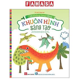 Vẽ Khủng Long Bằng Khuôn Hình Sáng Tạo - Long