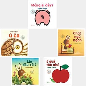 Sách Lật Tương Tác Song Ngữ 0 - 3 Tuổi (Trọn Bộ 5 Cuốn) - Nhã Nam