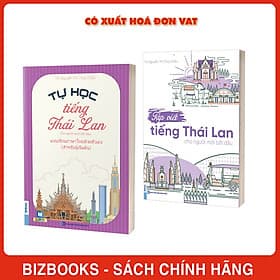 Tự học tiếng Thái Lan Và Tập Viết Tiếng Thái Lan Cho Người Mới Bắt Đầu 2 Cuốn - Thái Vi