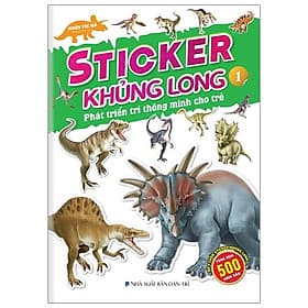 Sticker Khủng Long - Phát Triển Trí Thông Minh Cho Trẻ - Tập 1 - Long