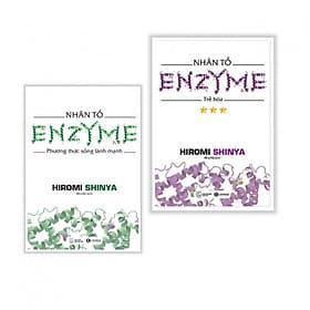 Combo sách chăm sóc sức khỏe ai cũng cần biết : Nhân Tố Enzyme - Phương Thức Sống Lành Mạnh + Nhân Tố Enzyme - Trẻ Hóa - Phương Phương