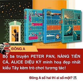 [GIẢI CỨU SÁCH] Combo 3 bìa cứng: ALICE Ở XỨ SỞ DIỆU KÌ VÀ ALICE Ở XỨ SỞ TRONG GƯƠNG; NÀNG TIÊN CÁ VÀ NHỮNG CÂU CHUYỆN KHÁC; PETER PAN - Lewis Carroll, Hans Christian Andersen, J. M. Barrie – Đông A - Đông Ân