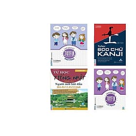 Bộ Sách Học Tiềng Nhật Cho Người Mới Bắt Đấu JOFUL Ngữ Pháp , JOYFUL Từ Vựng , Tự Học 6000 Từ KANJI Căn Bản BỘ 4 Cuốn dh