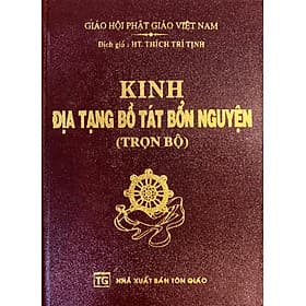 Kinh Địa Tạng Bồ Tát Bổn Nguyện - (bản in đẹp chất lượng) - Tổ In ấn và Phát hành kinh sách