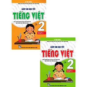 Combo Giúp Em Học Tốt Tiếng Việt Lớp 2 - Tập 1 + Tập 2 (Dùng Kèm SGK Cánh Diều) - Việt An