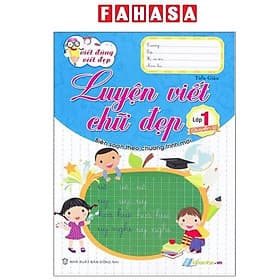 Sách - Viết Đúng Viết Đẹp - Luyện Viết Chữ Đẹp - Lớp 1 - Quyển 2 (Tái Bản 2025) - Tiểu Giàu