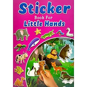 Little Hands Sticker Book 1 (Pink) - Nam Phương