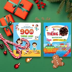 Combo 4 cuốn Tiếng Anh Đầu Đời Cho Bé (Kèm file nghe) - Giúp bé phát triển ngôn ngữ sớm, học nhanh, nhớ lâu, mở rộng vốn từ, tự tin giao tiếp - Anh Thư