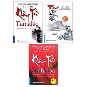 Combo 3 cuốn sách: Khổng Tử Tâm Đắc + Trang Tử Tâm Đắc + Khổng Tử Tinh Hoa - Khổng Tử