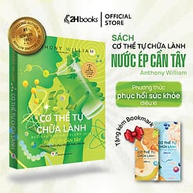 Sách Cơ thể tự chữa lành Nước ép cần tây, Phương thức phục hồi sức khỏe diệu kỳ, 2H Books - Hú
