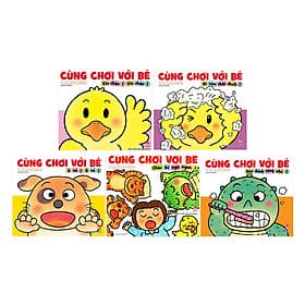 Combo 5 Quyển Cùng Chơi Với Bé - Kim