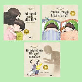 Combo giáo dục giới tính nhi đồng (3 cuốn) - Nhã Nam