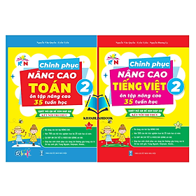 Combo Chinh phục nâng cao Toán + Tiếng việt 2 (Kết Nối) - An Vi
