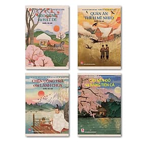 Bộ sách TÁC GIẢ KINH ĐIỂN NHẬT BẢN - TRUYỆN HAY CHO TUỔI HỌC ĐƯỜNG: Mèo rừng và hạt dẻ, Cây nến đỏ và nàng tiên cá, Chén uống trà của lãnh chúa, Quán ăn thích mè nheo – Nhiều tác giả - Nguyễn Nam Trân dịch - Nxb Kim Đồng - An Lan