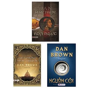 Combo Tuyển Tập Tác giả Dan Brown 1 (Nguồn Cội + Hỏa Ngục + Biểu Tượng Thất Truyền) - G