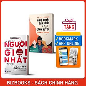 Combo 2 Cuốn Nghệ Thuật Bán Hàng Băng Câu Chuyện, Để Trở Thành Người Bán Hàng Giỏi Nhất Thế Giới - Chuyện