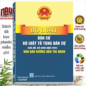 Sách Bộ Luật Dân Sự, Bộ Luật Tố Tụng Dân Sự (sửa đổi, bổ sung năm 2025) - Văn Bản Hướng Dẫn Thi Hành - Việt Hà