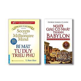 Combo 2 Cuốn: Bí Mật Tư Duy Triệu Phú + Người Giàu Có Nhất Thành Babylon - G