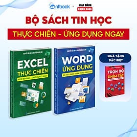 Bộ Sách Word - Excel Ứng Dụng Thực Chiến, Tặng Video Hướng Dẫn + Khóa Học Đi Kèm (Bản Chuyên Sâu) - Di Di