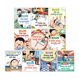 Combo 10 Bài Học Cho Bé Cá Tính (10 Cuốn) - Bản Quyền - Nhã Nam