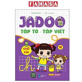 Jadoo Tập Tô-Tập Viết - Chữ Cái - Tập 4