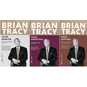 Combo 3 Cuốn Của Brian Tracy : Thuật Quản Trị + Thuật Marketing + Thuật Lãnh Đạo - Làn