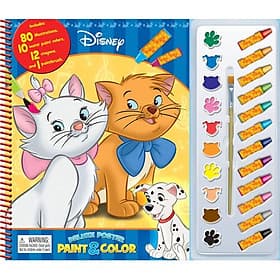 ['disney'] Animals Classics Deluxe Poster Paint & Color - Nam Phương