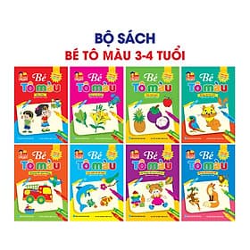 Túi Tô màu- Mầm non 3-4 tuổi - Thương Thương