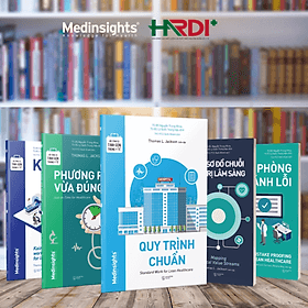 Sách Bộ Công Cụ Tinh Gọn Trong Y Tế: Quy Trình Chuẩn + Kaizen + Lập Sơ Đồ Chuỗi Giá Trị Lâm Sàng + Phòng Tránh Lỗi + Phương Pháp Vừa Đúng Lúc - Lâm Phong