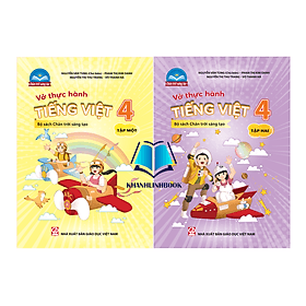 Combo Vở thực hành Tiếng Việt 4 - tập 1 + 2 (Bộ Chân trời sáng tạo ) - Việt An