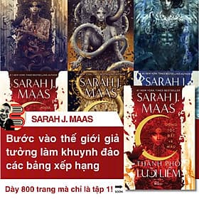 THÀNH PHỐ LƯỠI LIỀM - TẬP 1 - DÒNG TỘC ĐẤT VÀ MÁU - Sarah J.Maas - Nhã Nam - Nhã Nam -  Hội Nhà Văn