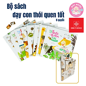 Sách Đinh Tị - Dạy Con Thói Quen Tốt (Trọn bộ 4 và 8 Cuốn) - Cùng Con Trưởng Thành