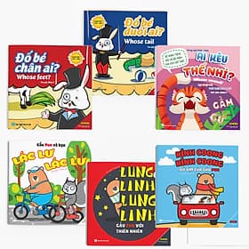 Combo: Ehon Nhận biết - Âm thanh - Nha Nha